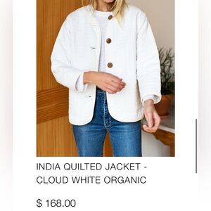 Emerson Fry Quilted Jacket - White